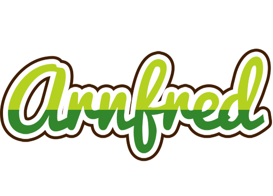 Arnfred golfing logo