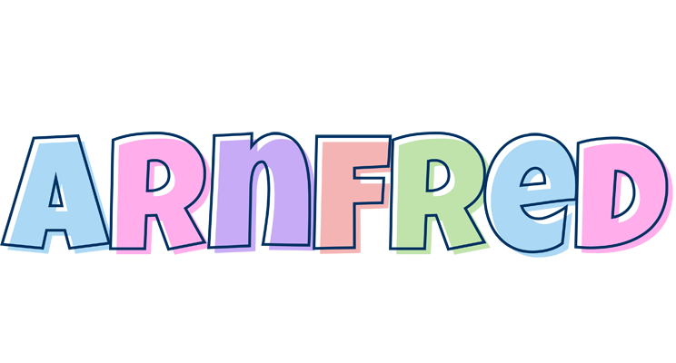 Arnfred pastel logo