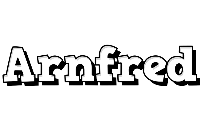 Arnfred snowing logo