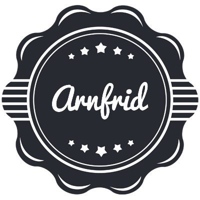 Arnfrid badge logo