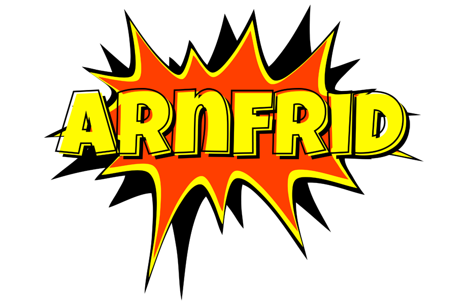 Arnfrid bazinga logo