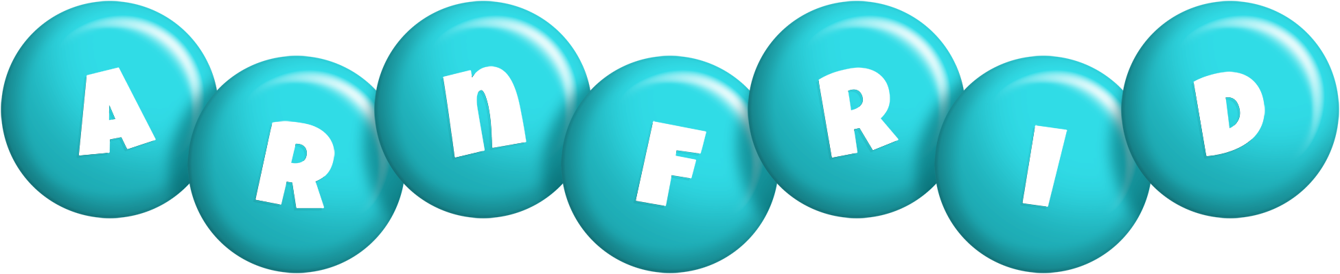 Arnfrid candy-azur logo