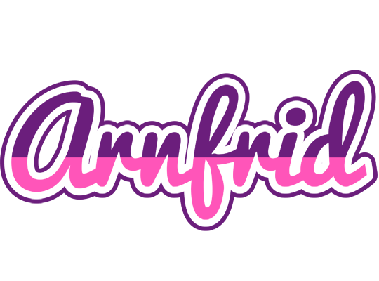 Arnfrid cheerful logo