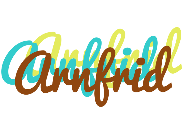 Arnfrid cupcake logo