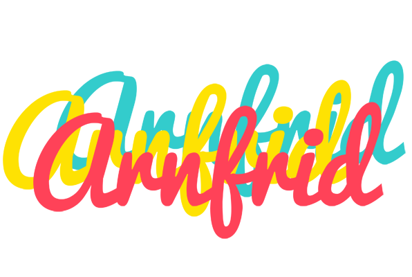 Arnfrid disco logo