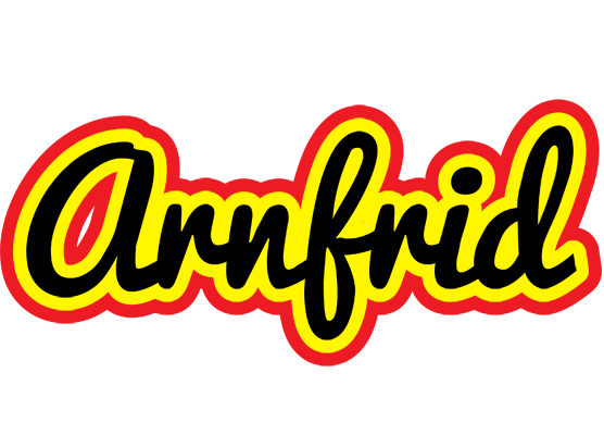 Arnfrid flaming logo