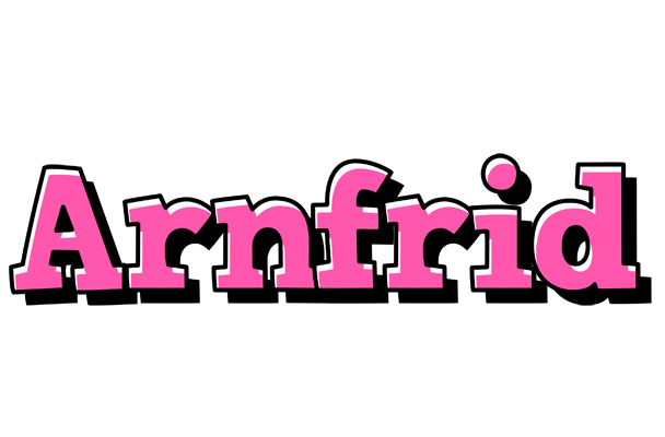 Arnfrid girlish logo