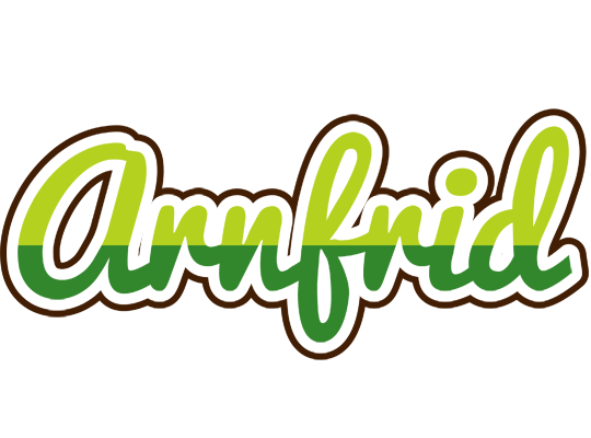 Arnfrid golfing logo