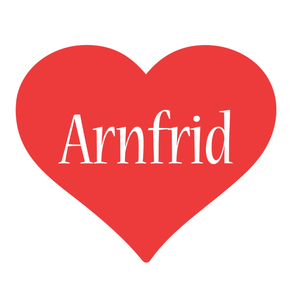 Arnfrid love logo