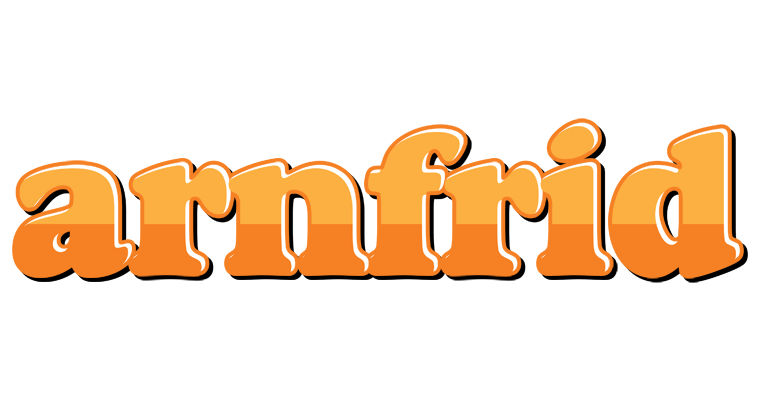 Arnfrid orange logo