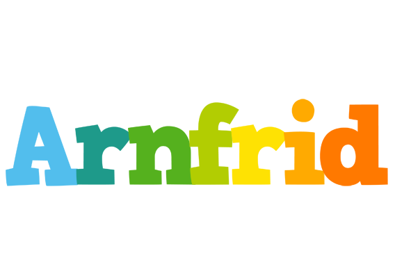 Arnfrid rainbows logo