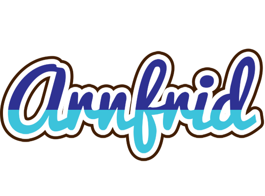 Arnfrid raining logo