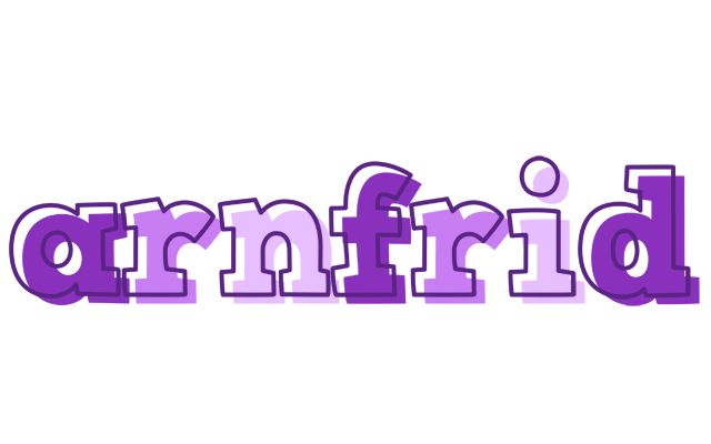 Arnfrid sensual logo