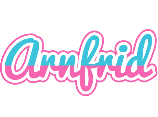 Arnfrid woman logo