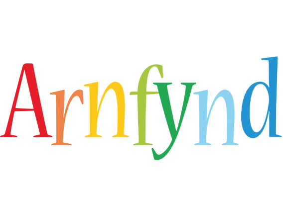 Arnfynd birthday logo
