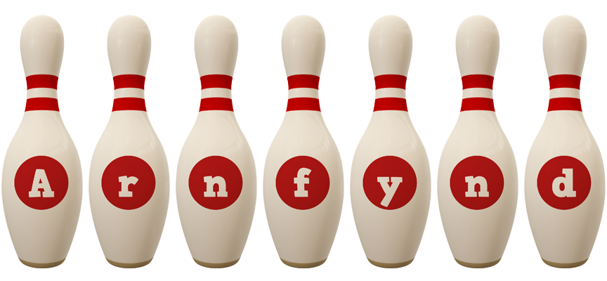 Arnfynd bowling-pin logo