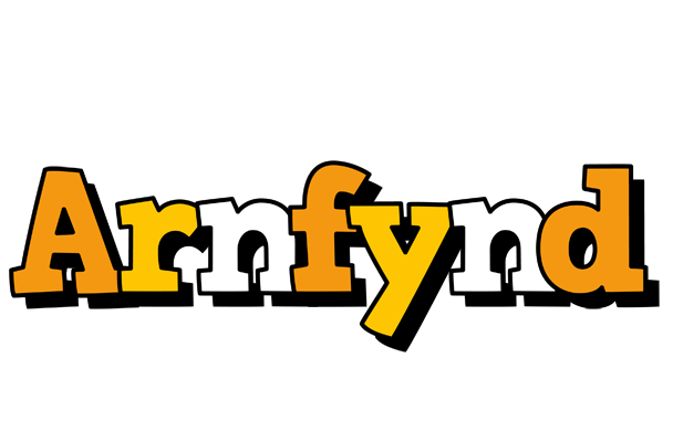 Arnfynd cartoon logo