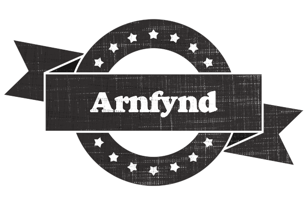 Arnfynd grunge logo