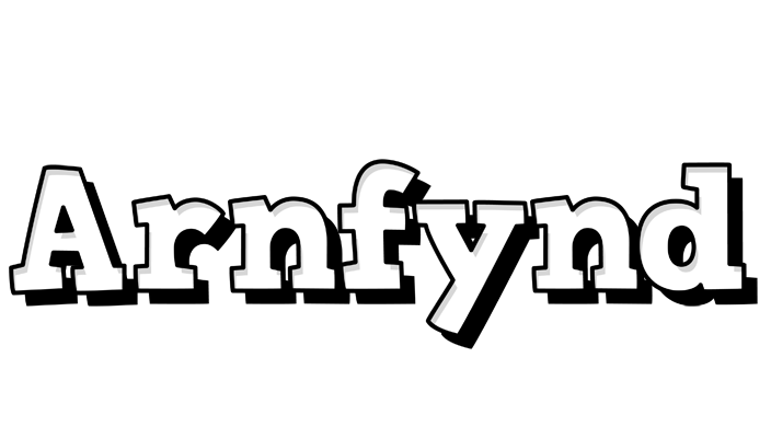 Arnfynd snowing logo
