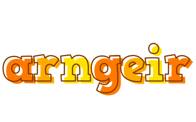 Arngeir desert logo