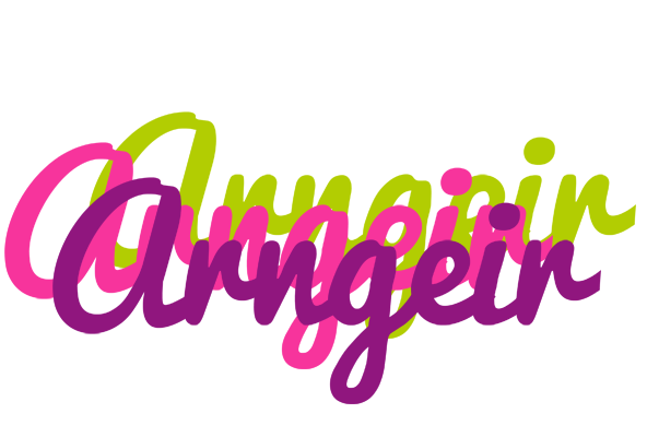 Arngeir flowers logo