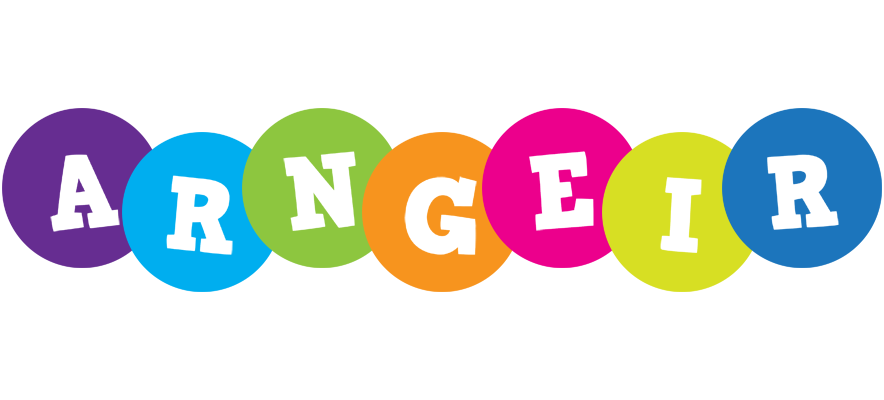Arngeir happy logo