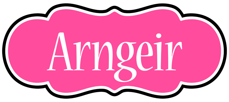 Arngeir invitation logo