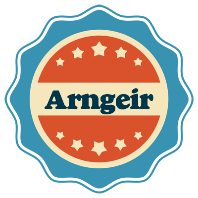 Arngeir labels logo