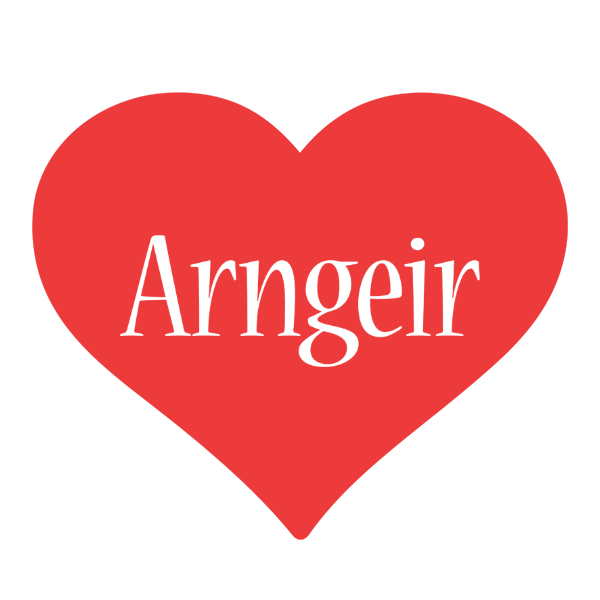 Arngeir love logo