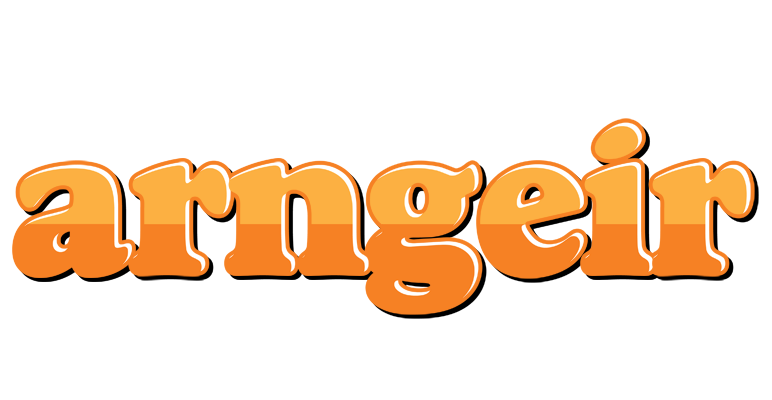 Arngeir orange logo