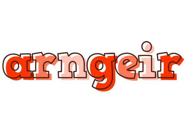 Arngeir paint logo