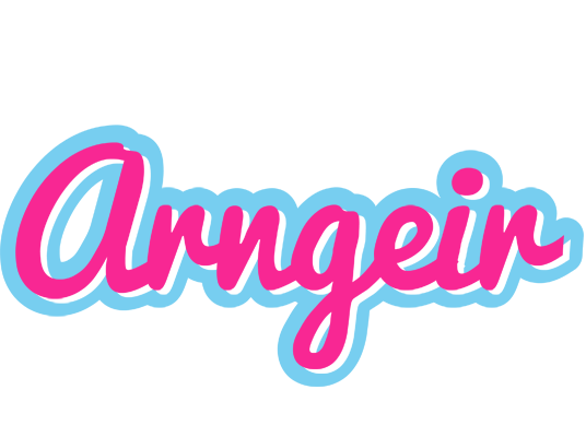 Arngeir popstar logo