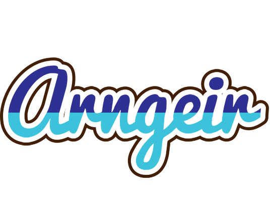 Arngeir raining logo