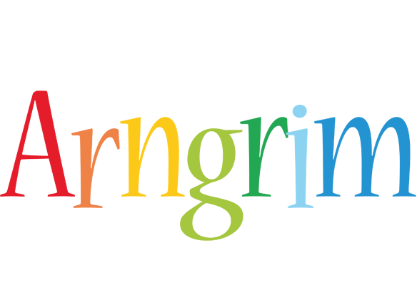 Arngrim birthday logo