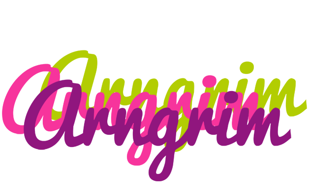 Arngrim flowers logo