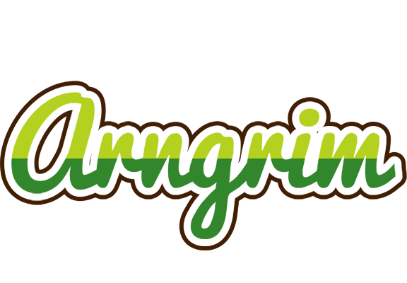 Arngrim golfing logo