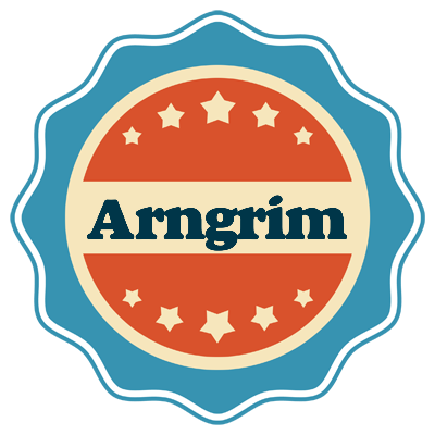 Arngrim labels logo