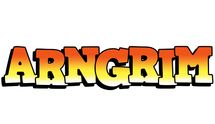 Arngrim sunset logo