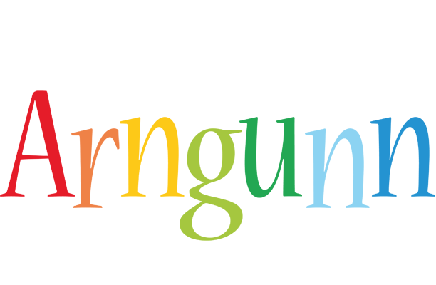 Arngunn birthday logo
