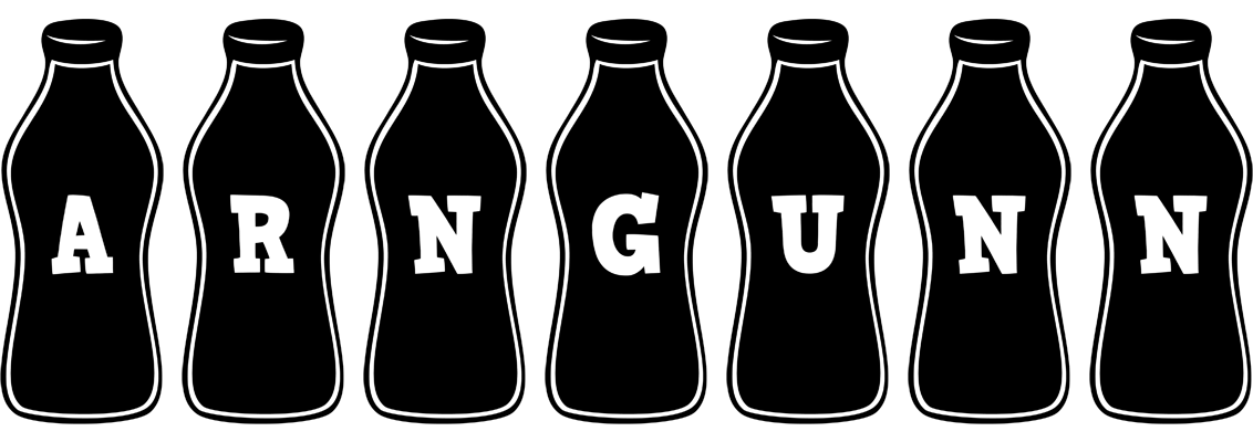 Arngunn bottle logo