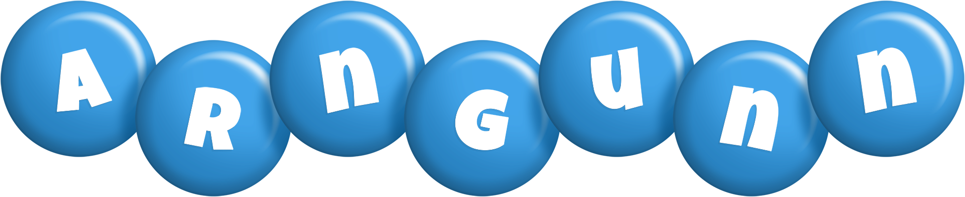 Arngunn candy-blue logo