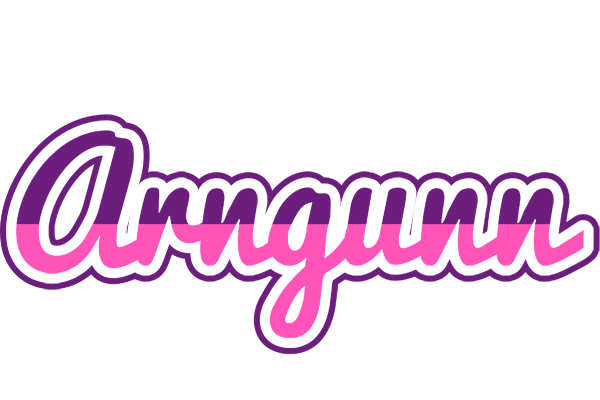 Arngunn cheerful logo