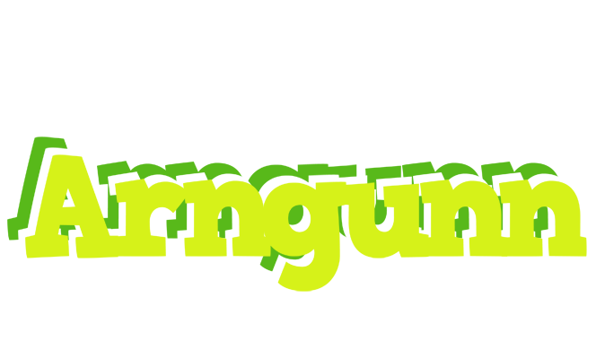 Arngunn citrus logo