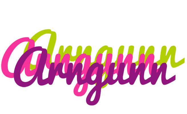 Arngunn flowers logo