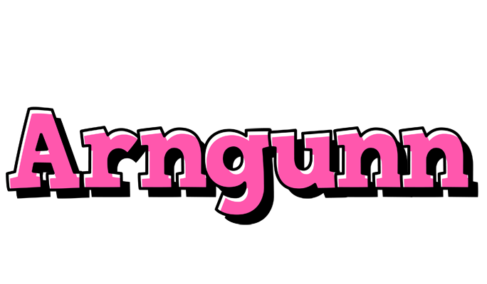 Arngunn girlish logo