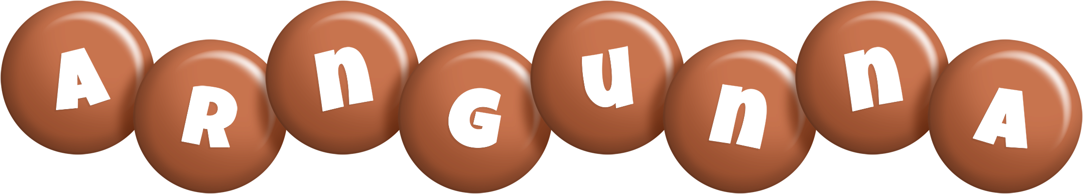 Arngunna candy-brown logo