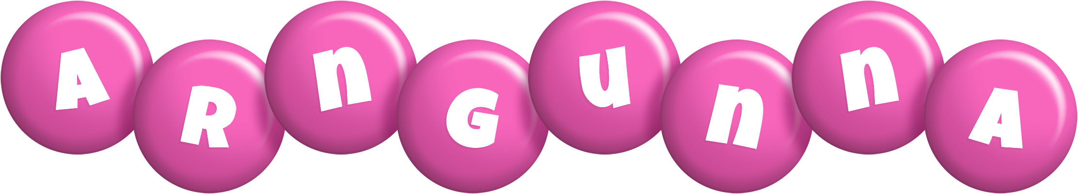 Arngunna candy-pink logo