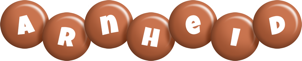 Arnheid candy-brown logo