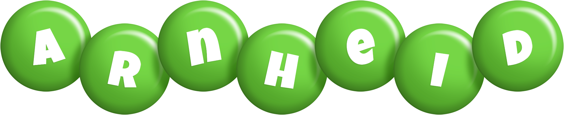 Arnheid candy-green logo