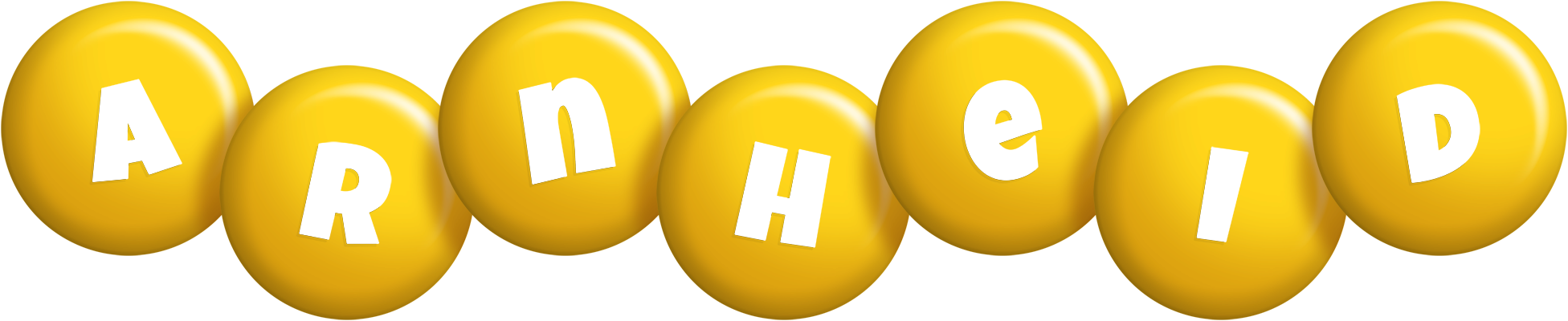 Arnheid candy-yellow logo